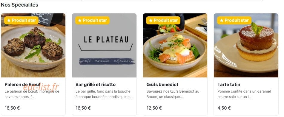 Le Plateau — carte page 2