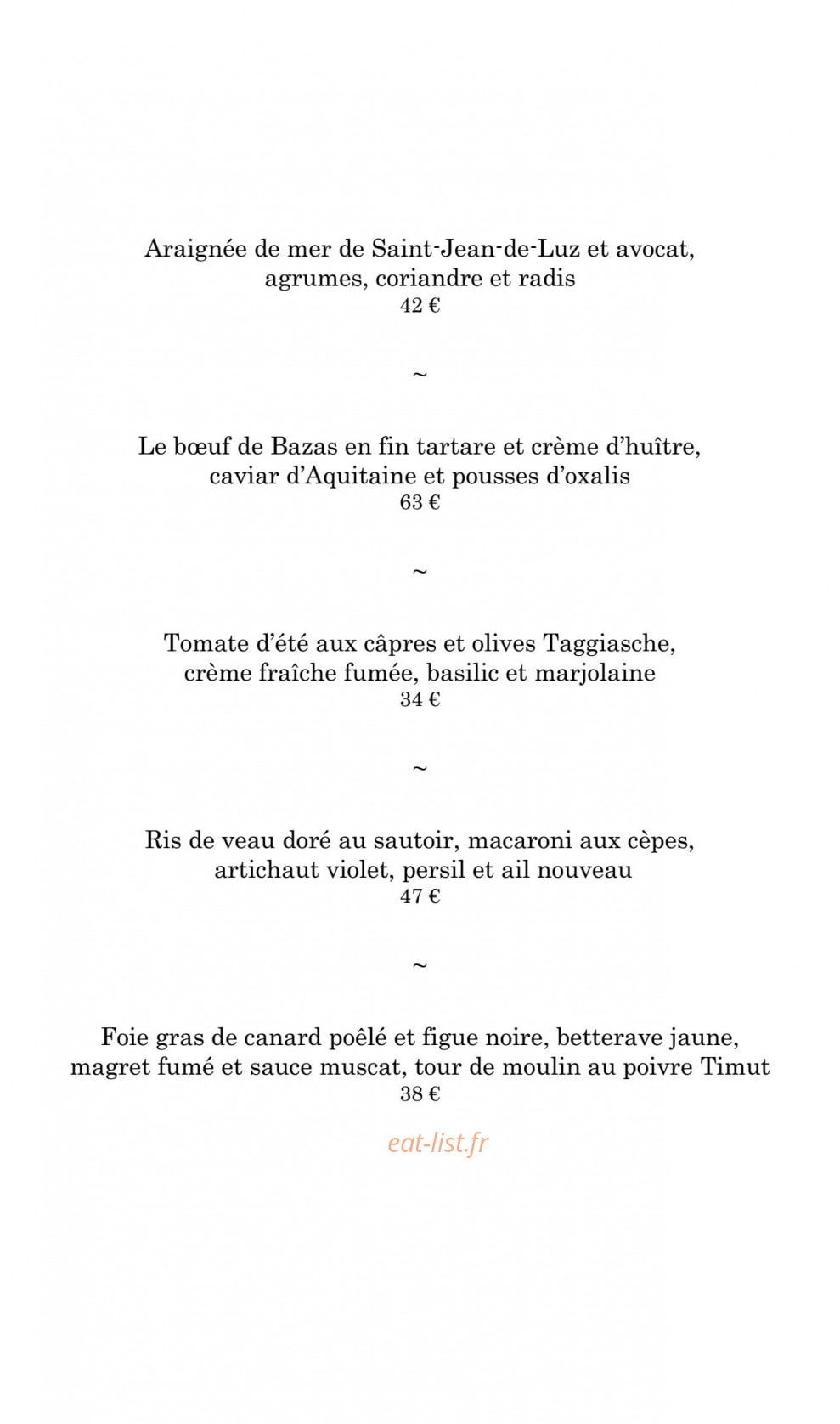Le Pressoir d’Argent — carte page 20