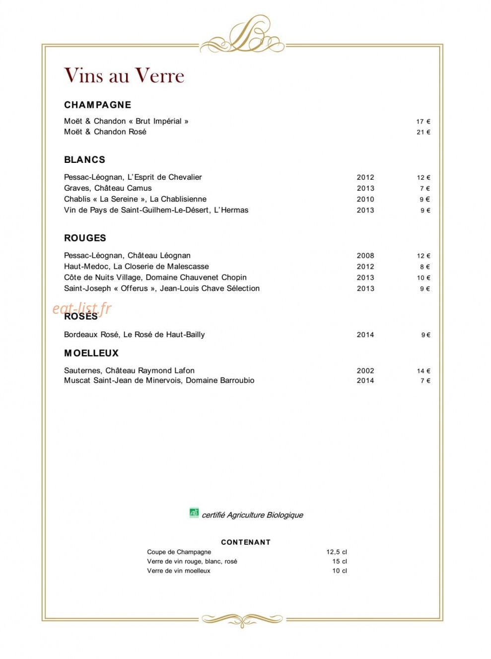 Le Pressoir d’Argent — carte page 7