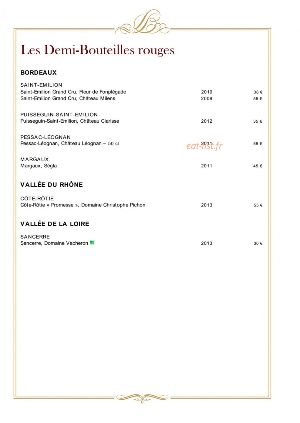 Le Pressoir d’Argent — carte page 6