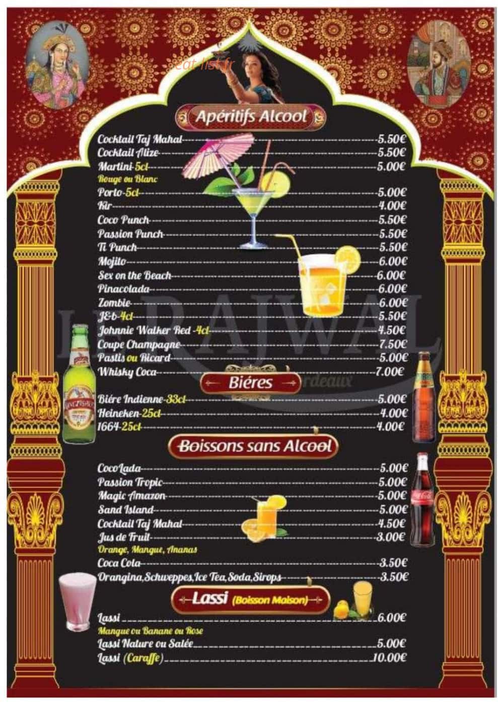 Le Rajwal — carte page 8