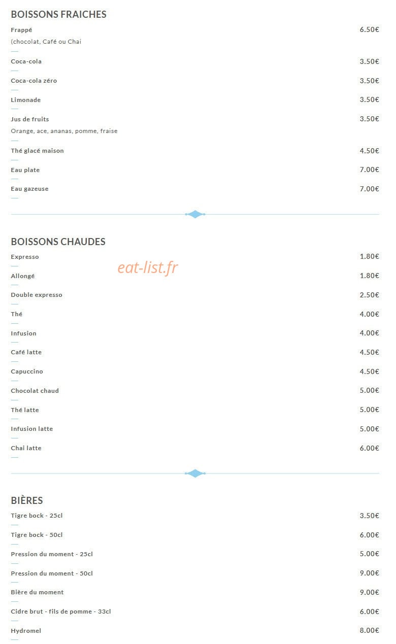 Le Repas pour Geek — carte page 6