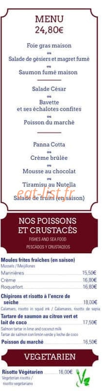 Le Rive Gauche — carte page 3