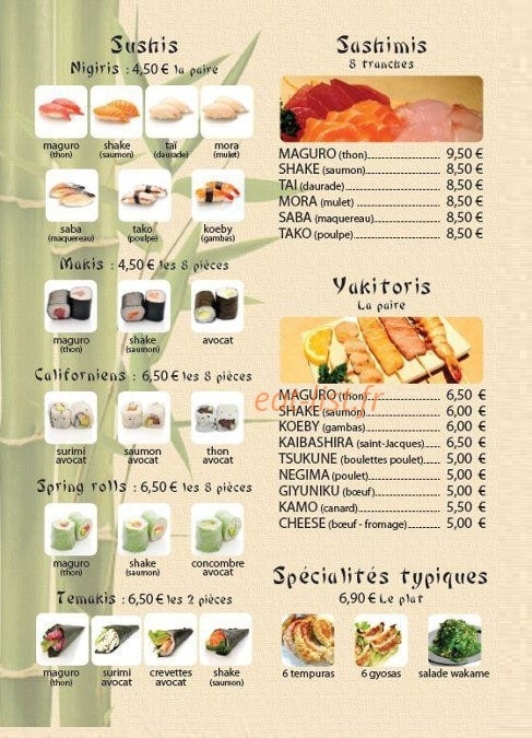 Le Samouraï — carte page 4