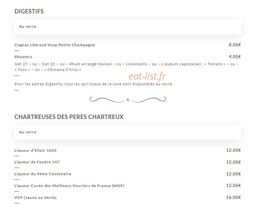 Le Sobre Chartrons — carte page 7