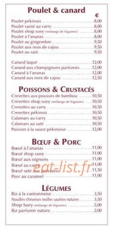 Le Tri-Délice — carte page 5