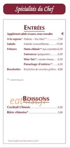 Le Tri-Délice — carte page 2