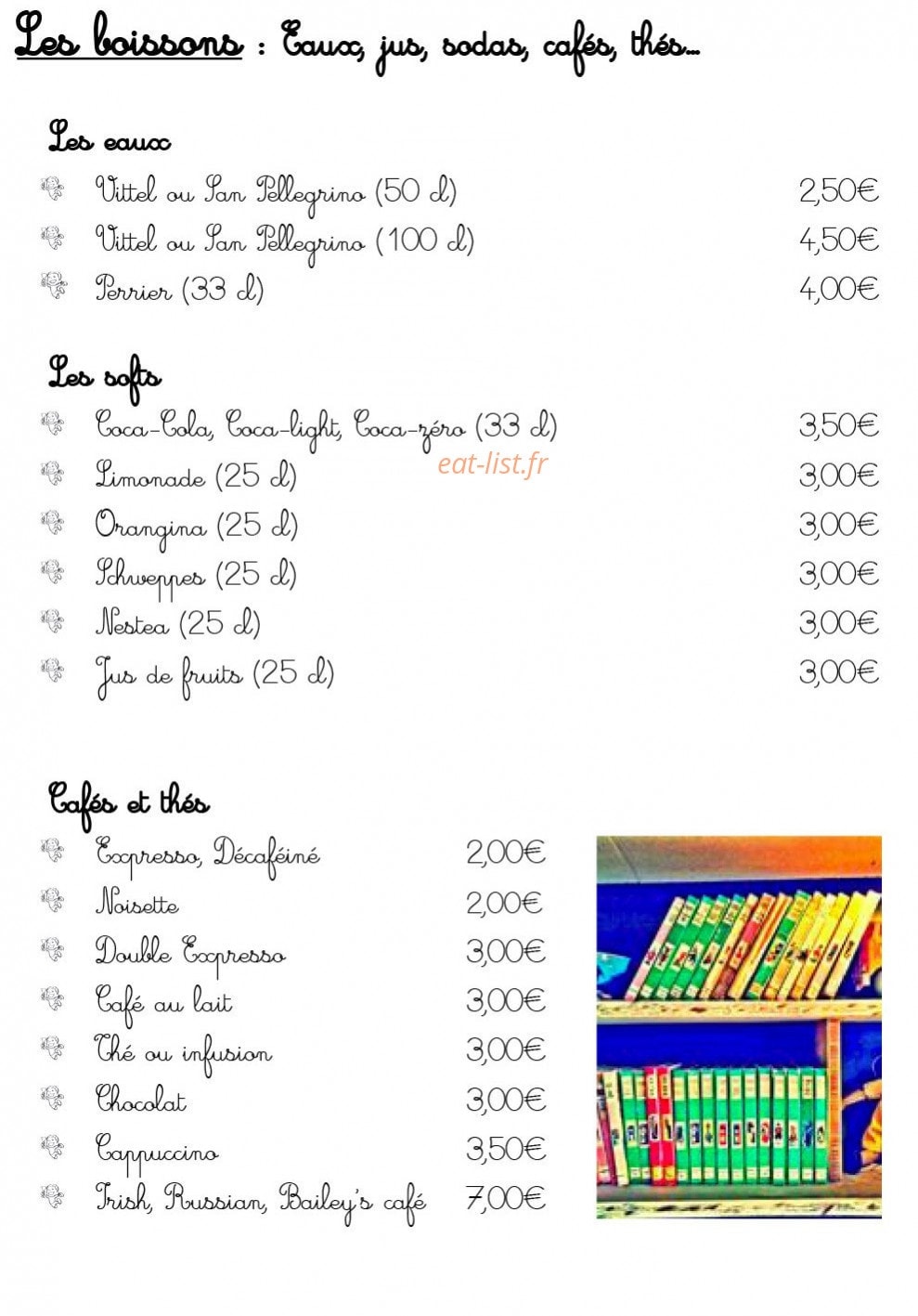 Les Fils à Maman — carte page 8