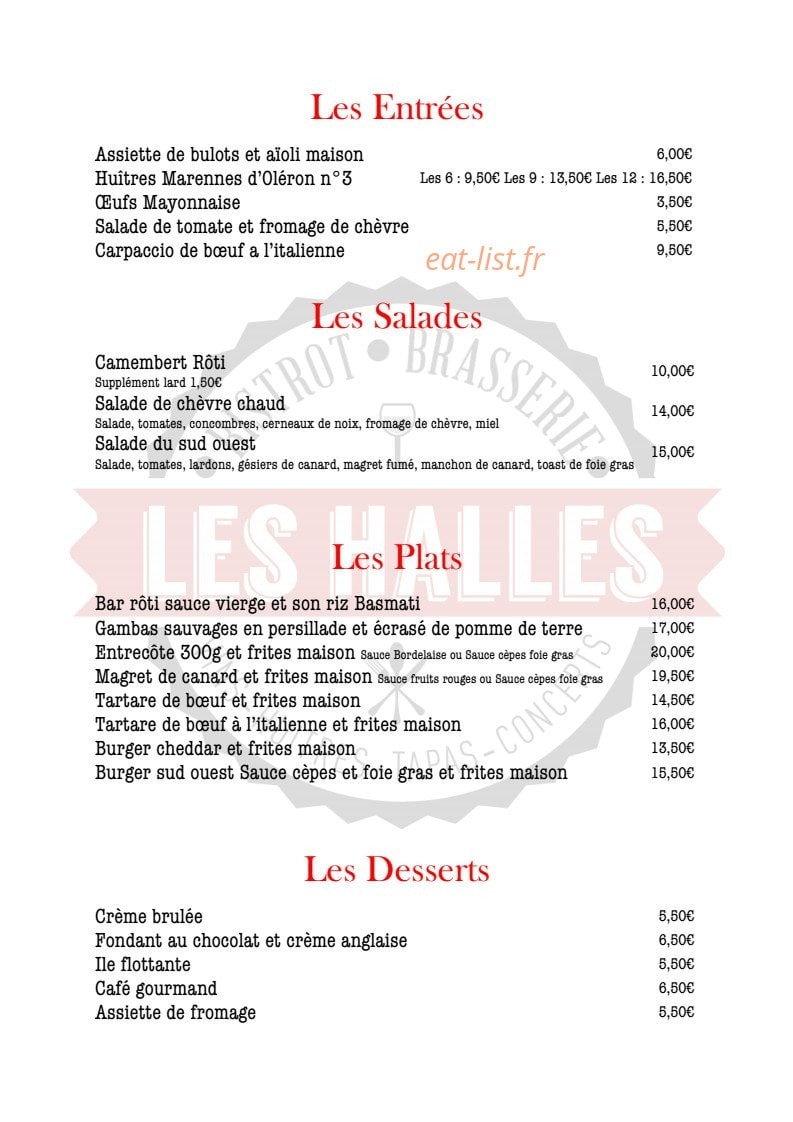 Les Halles — carte page 2
