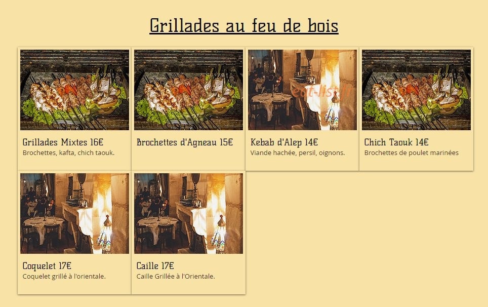 Les Mille et Une Nuits — carte page 3