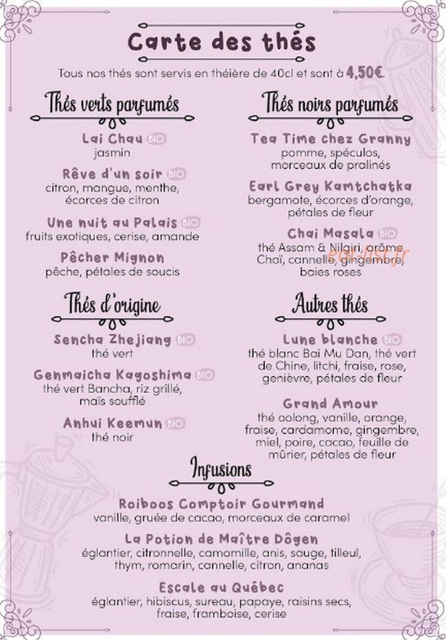 Les Ronrons Des Chartrons — carte page 2