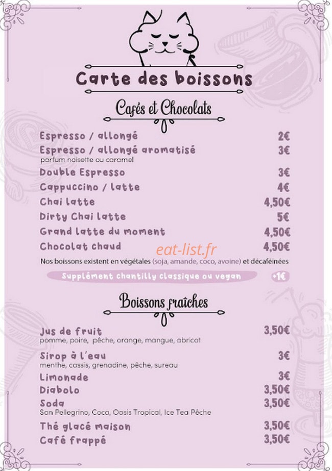 Les Ronrons Des Chartrons — carte page 3