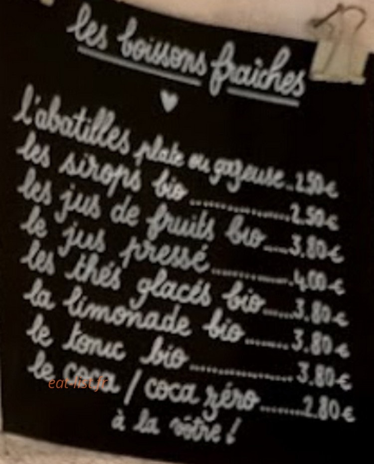 Les Taquineries de Marie — carte page 2