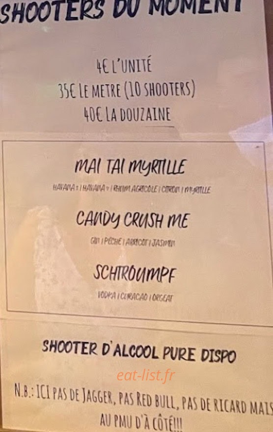 LevЯette Café — carte page 2