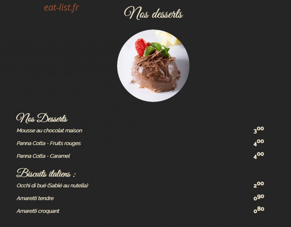 Litalia — carte page 2