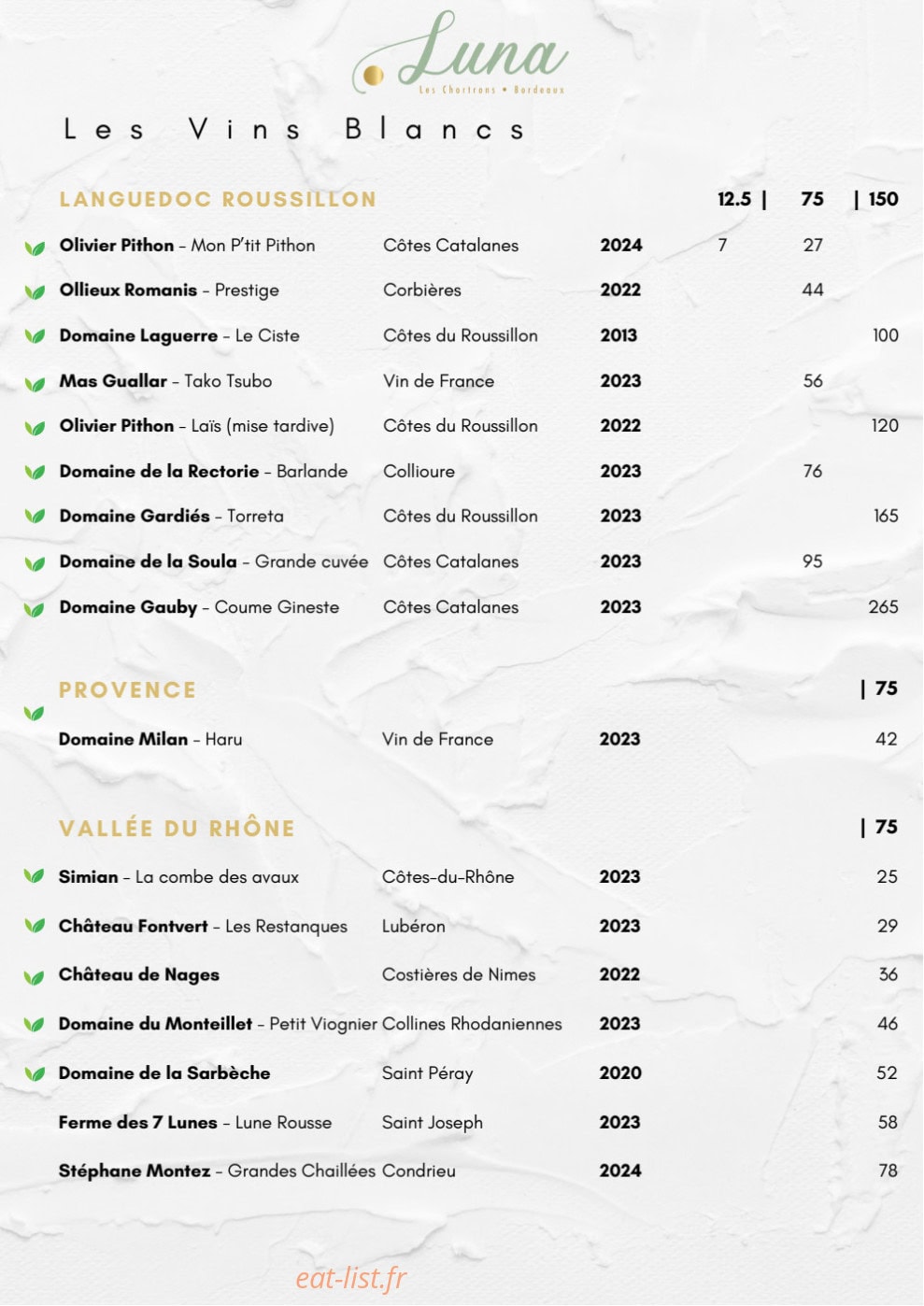 Luna — carte page 14