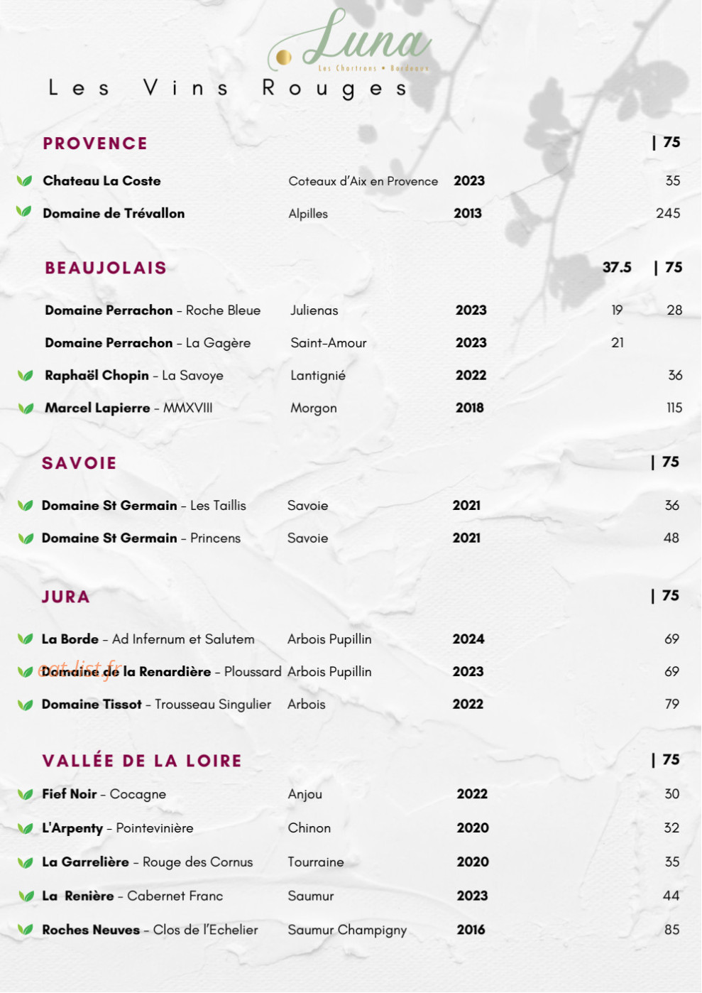 Luna — carte page 12