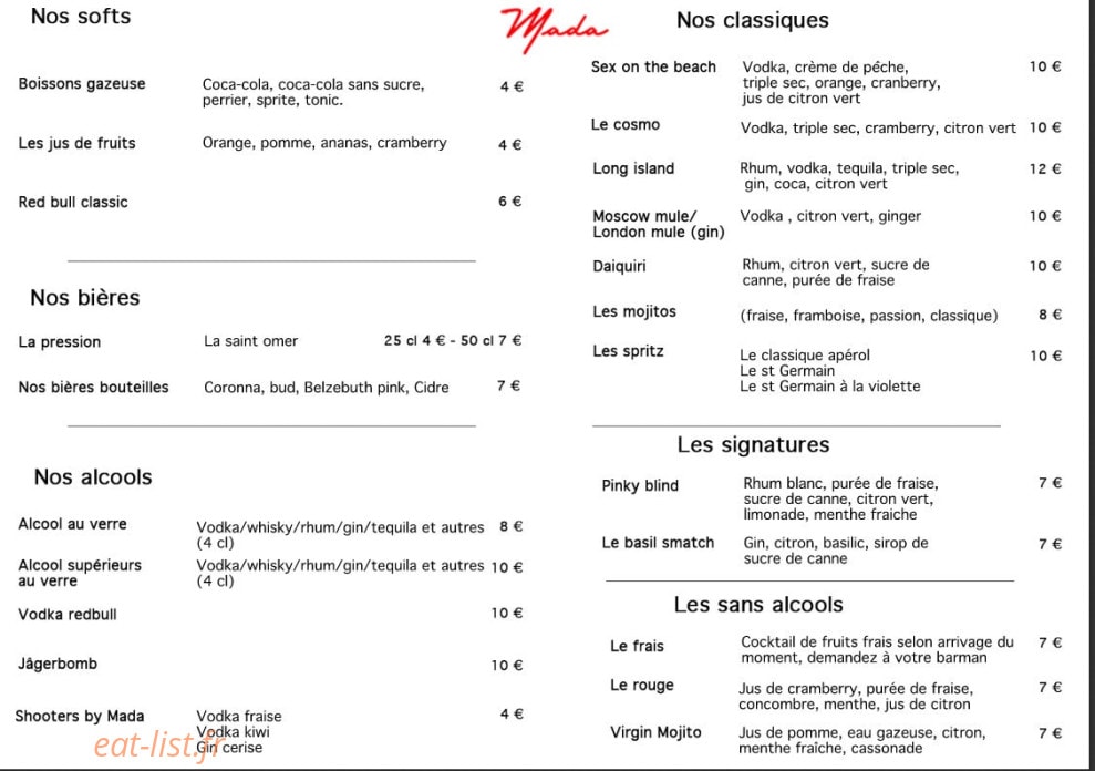 Mada — carte page 3