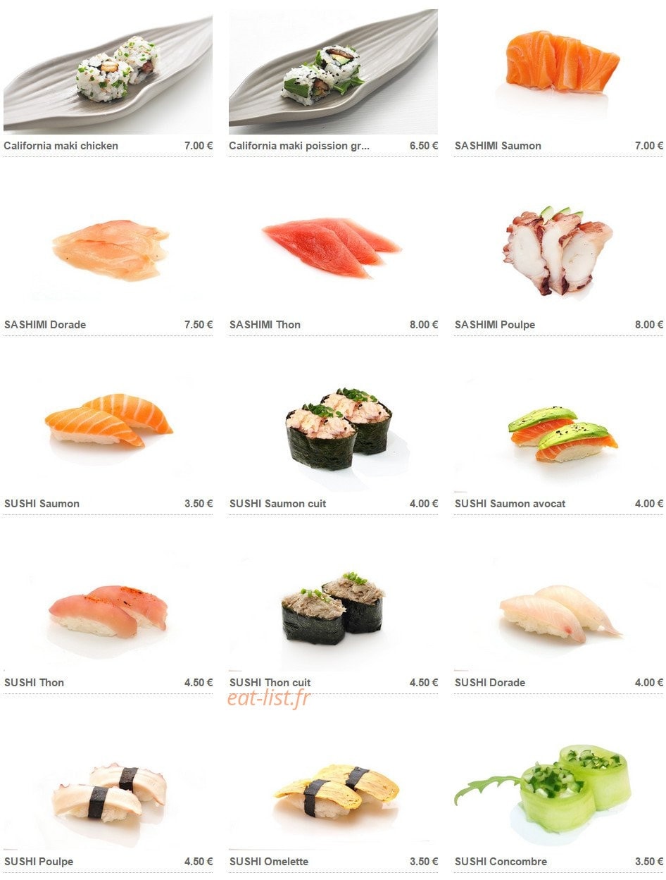 Maki shop — carte page 4