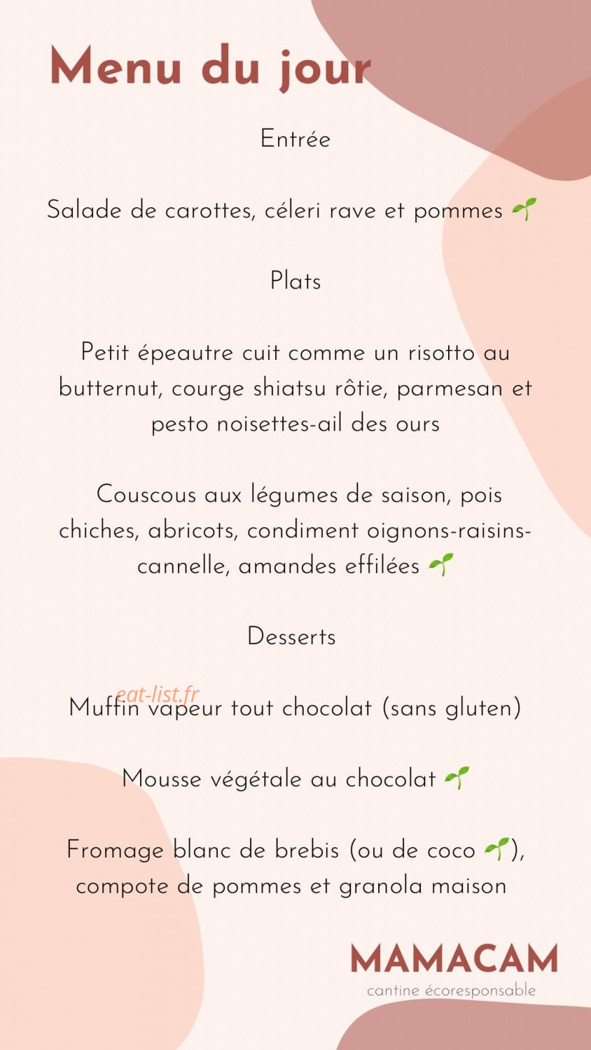 Mamacam — carte page 2