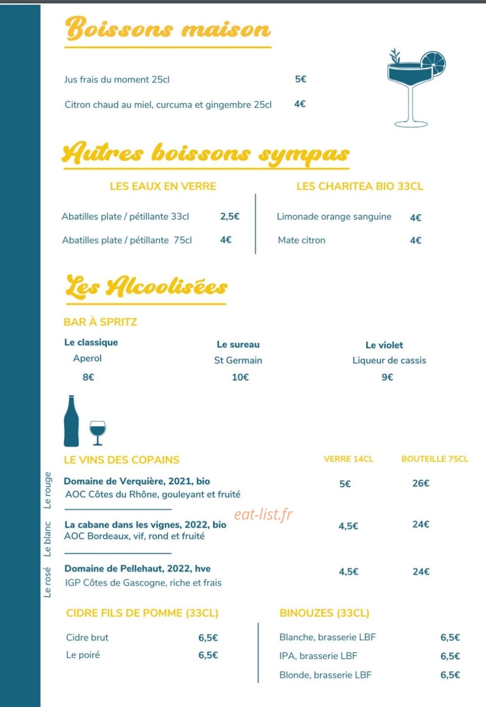 Matsa caffè — carte page 2
