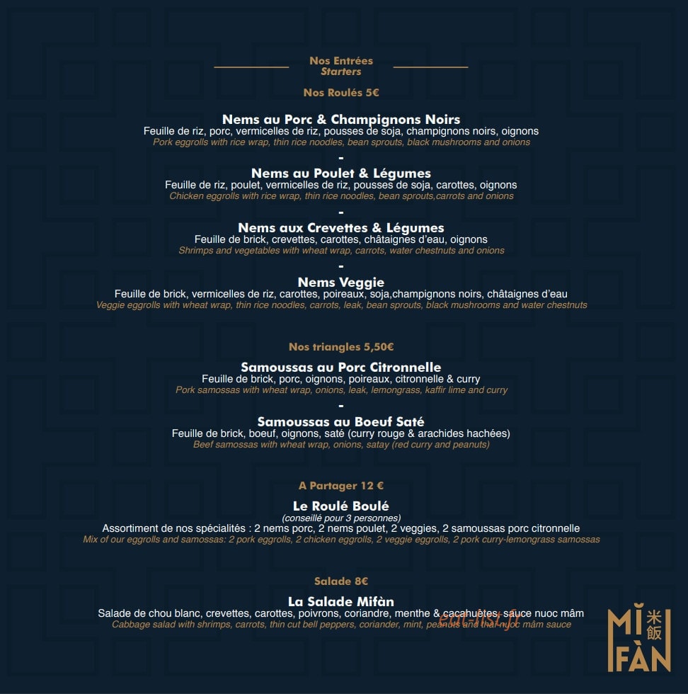 Mifan — carte page 2