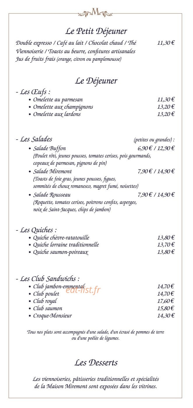 Miremont — carte page 2