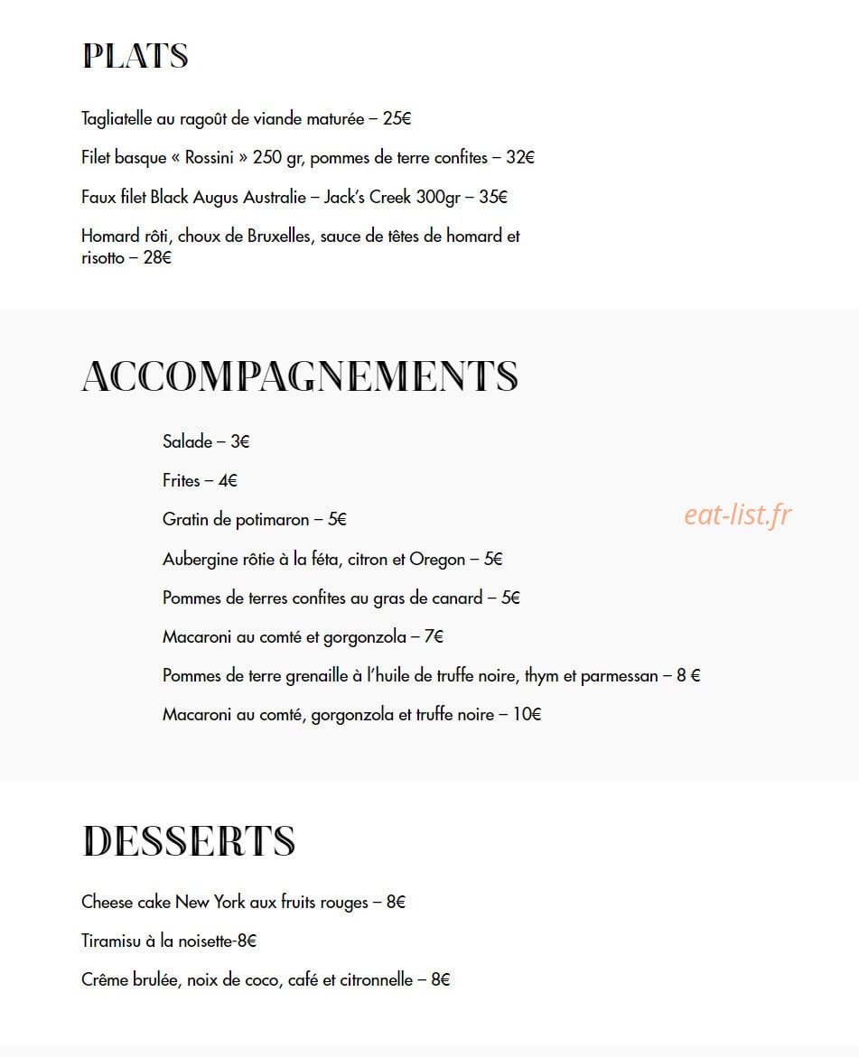 Moelleuses & Persillées — carte page 2