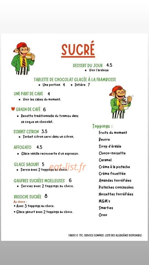 Monky Chartrons — carte page 5