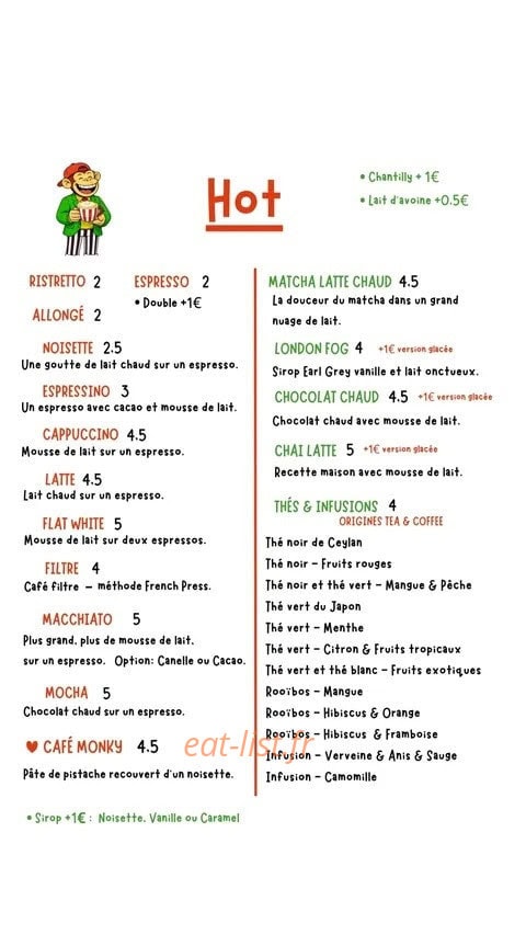 Monky Chartrons — carte page 6