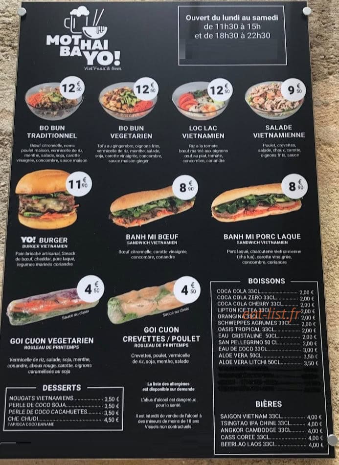 Mothai Bayo — carte page 1