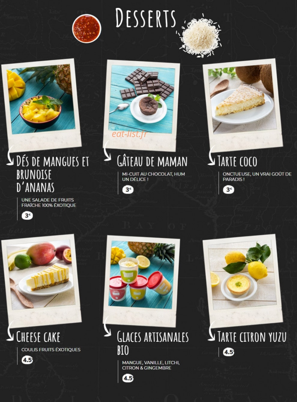 My Little Warung — carte page 5