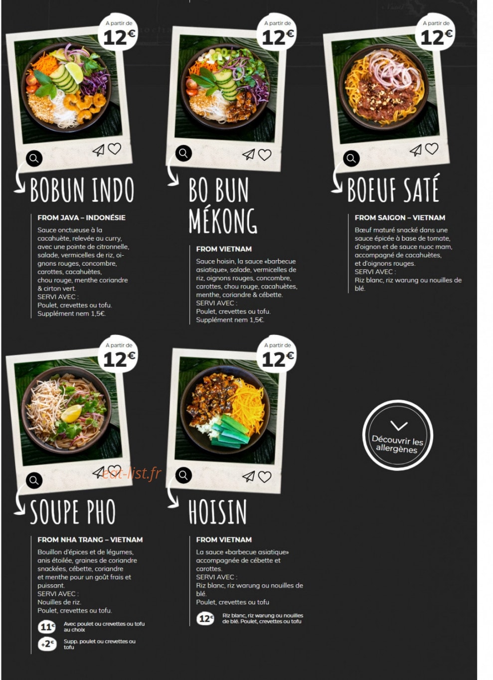 My Little Warung — carte page 3