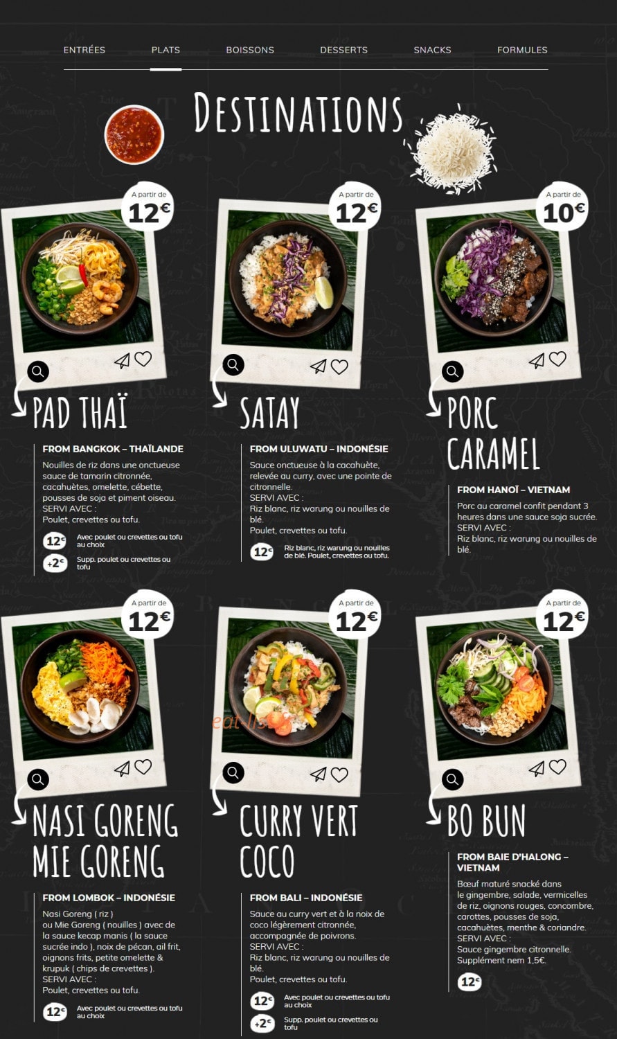 My Little Warung — carte page 2