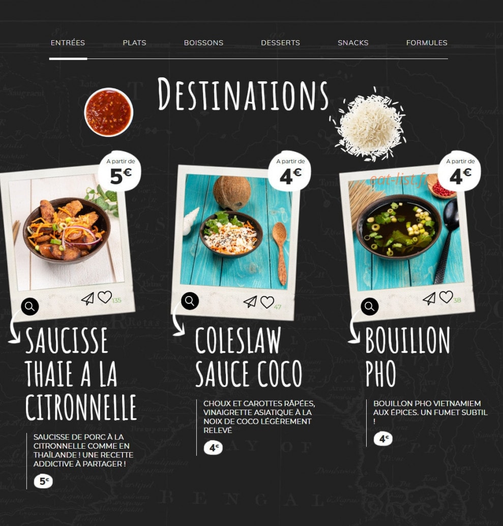 My Little Warung — carte page 1
