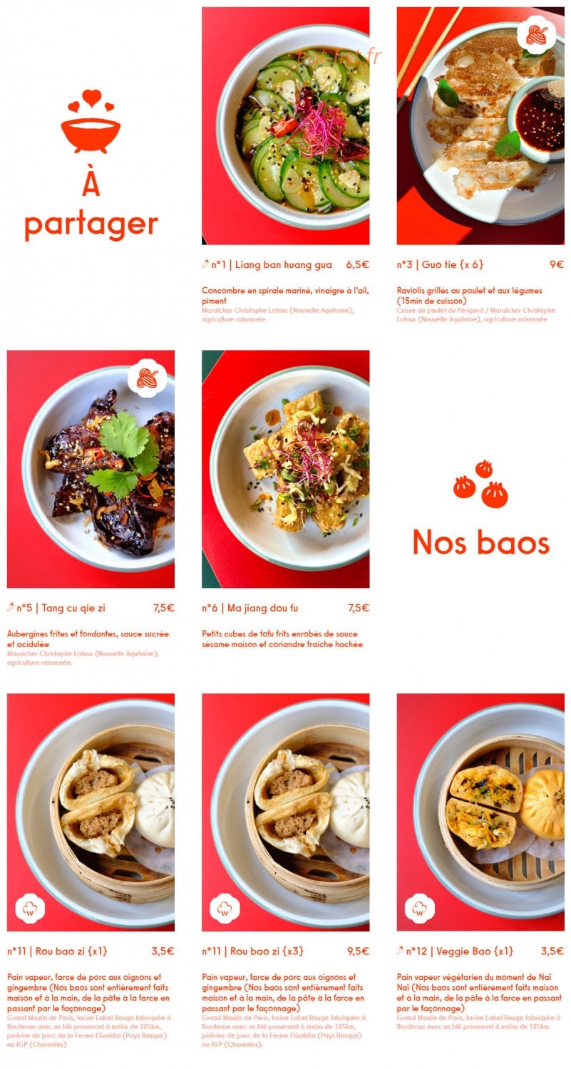 Naï Naï — carte page 1
