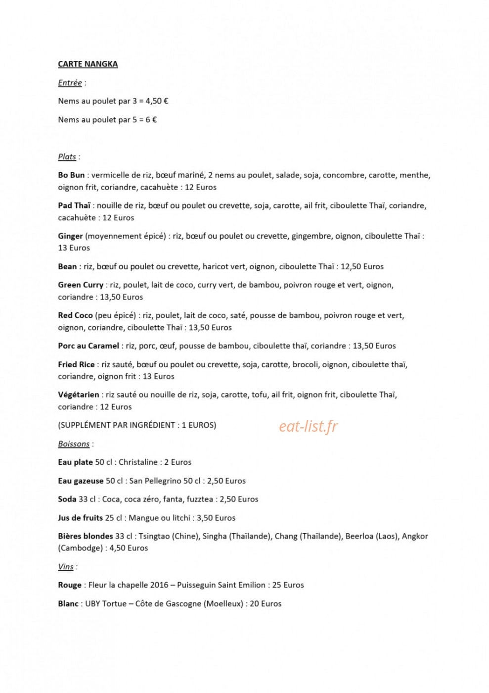 Nangka — carte page 1
