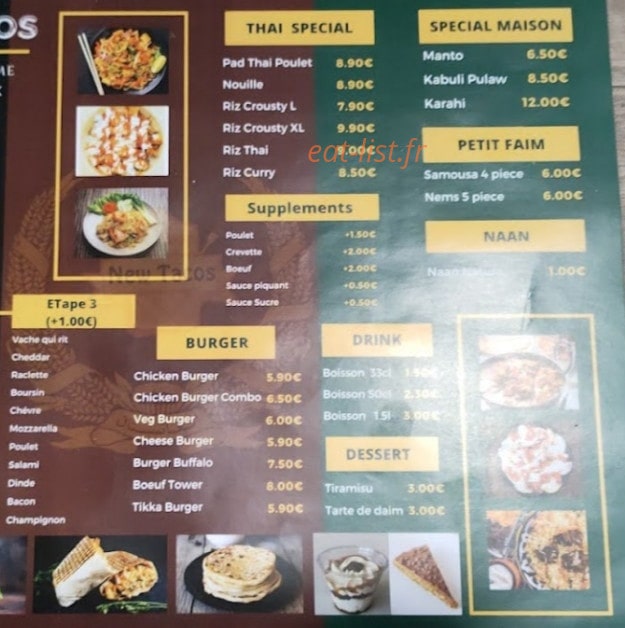 New tacos — carte page 2