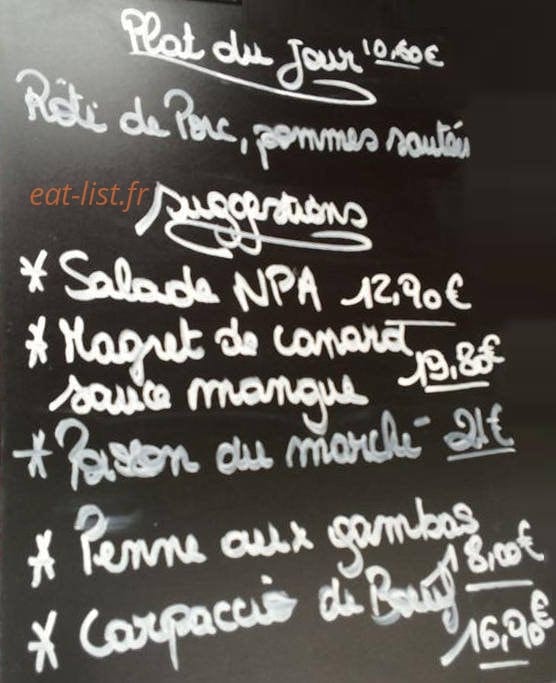 Nulle Part Ailleurs — carte page 1