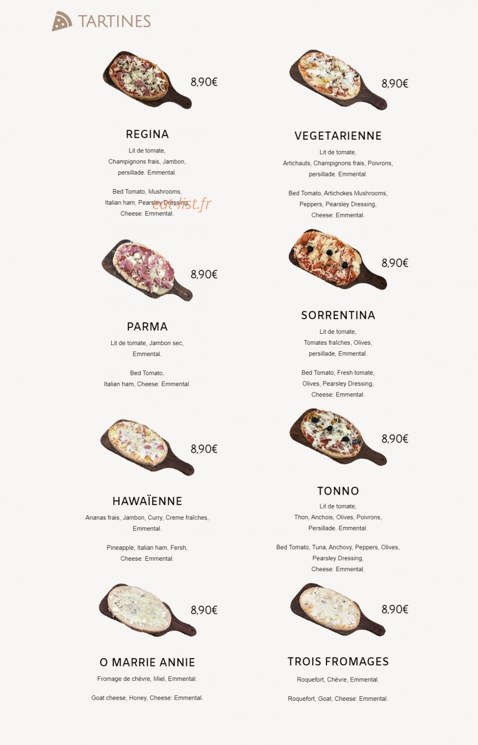O Marie-Annie — carte page 1