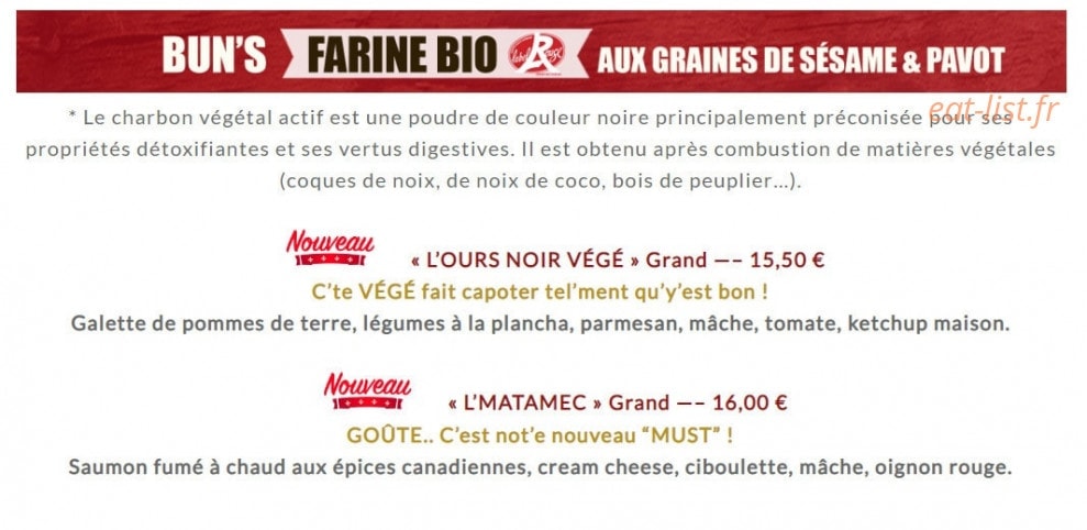 P'tit Québec Café — carte page 3
