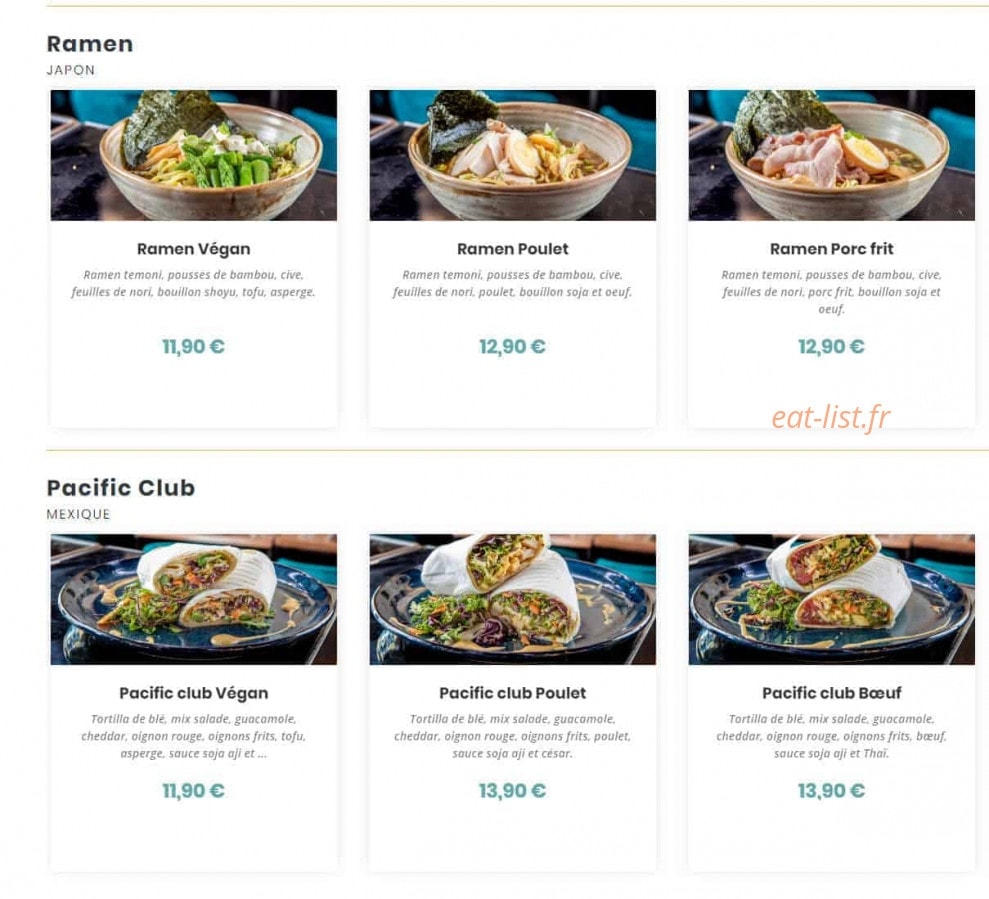 Pacific — carte page 2