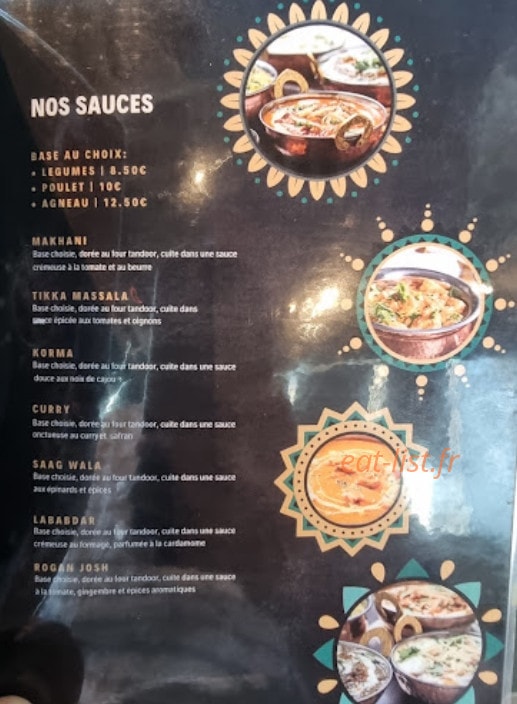 Papadum Indian Food — carte page 2