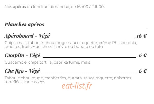 Peter Coffee Shop — carte page 4