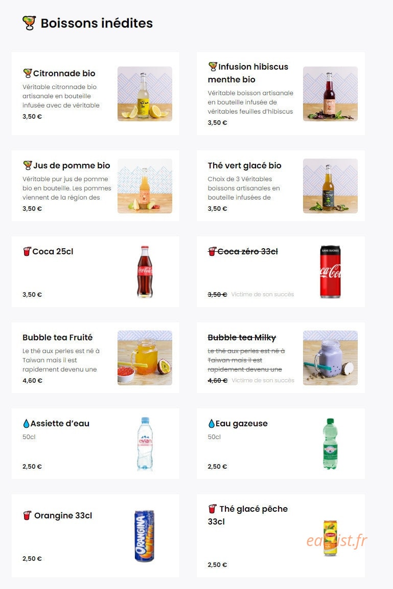 Phood — carte page 6