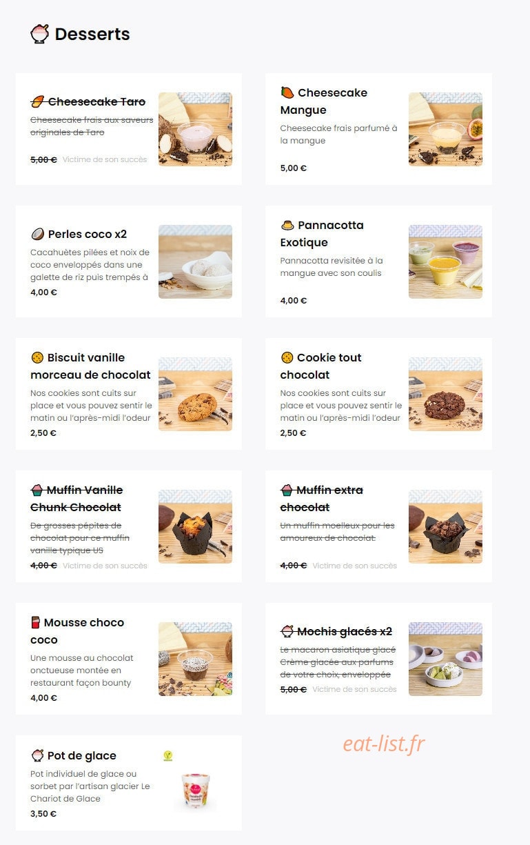 Phood — carte page 5