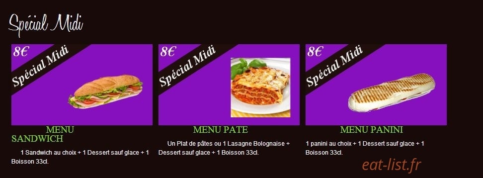 Pizza Andiamo — carte page 3
