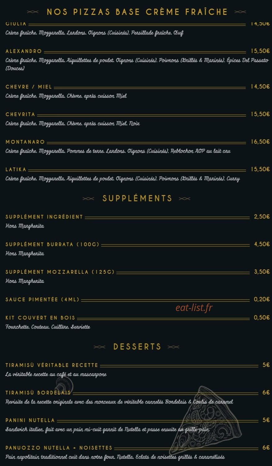 Pizza Del Passato — carte page 2