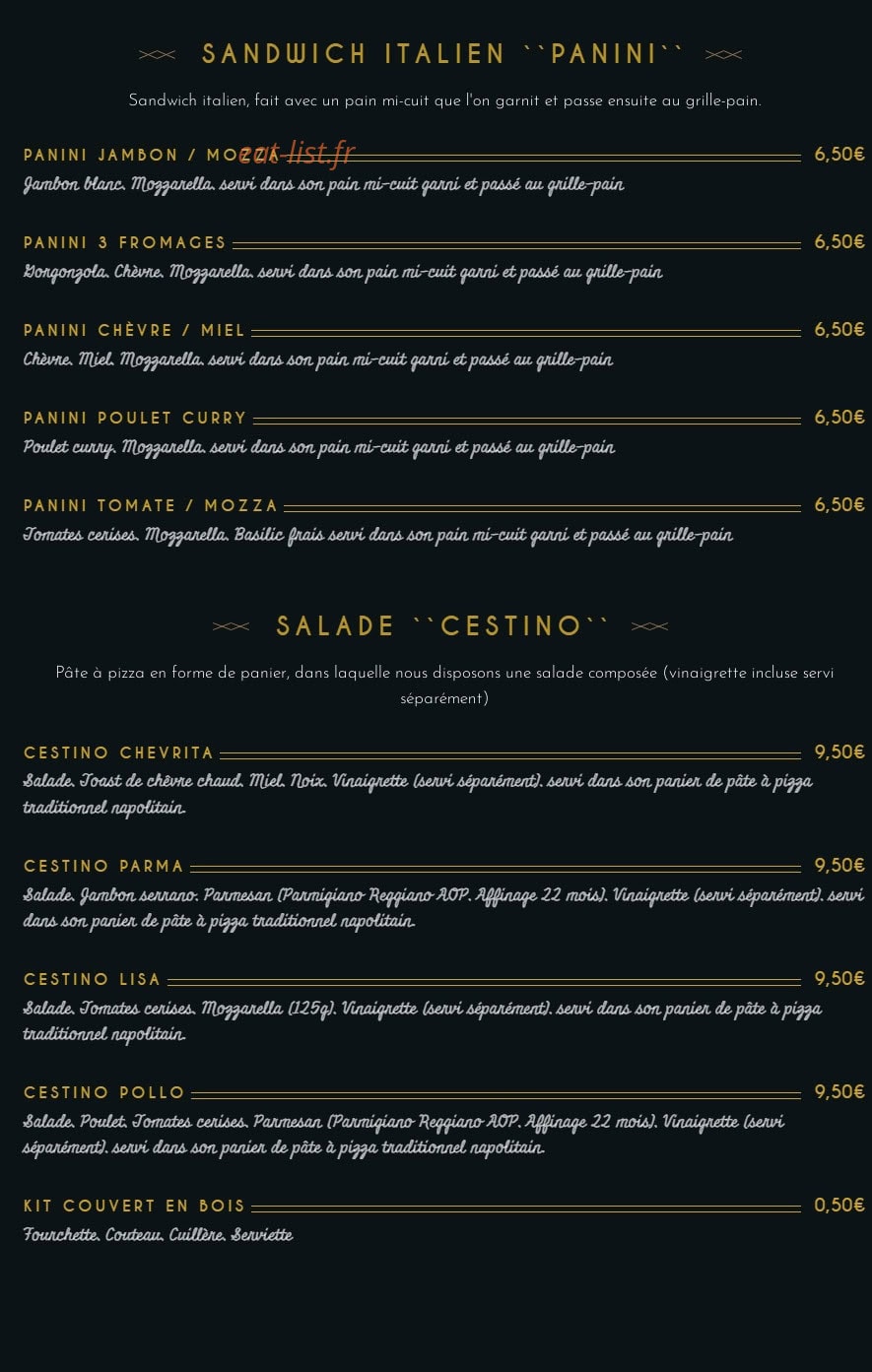 Pizza Del Passato — carte page 3