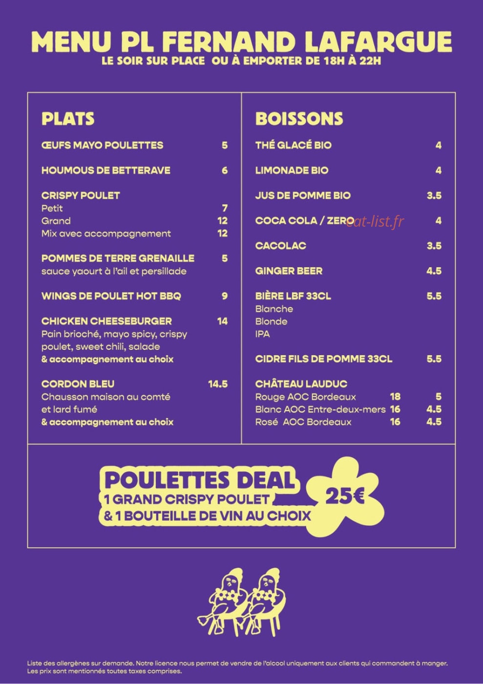 Poulettes — carte page 2